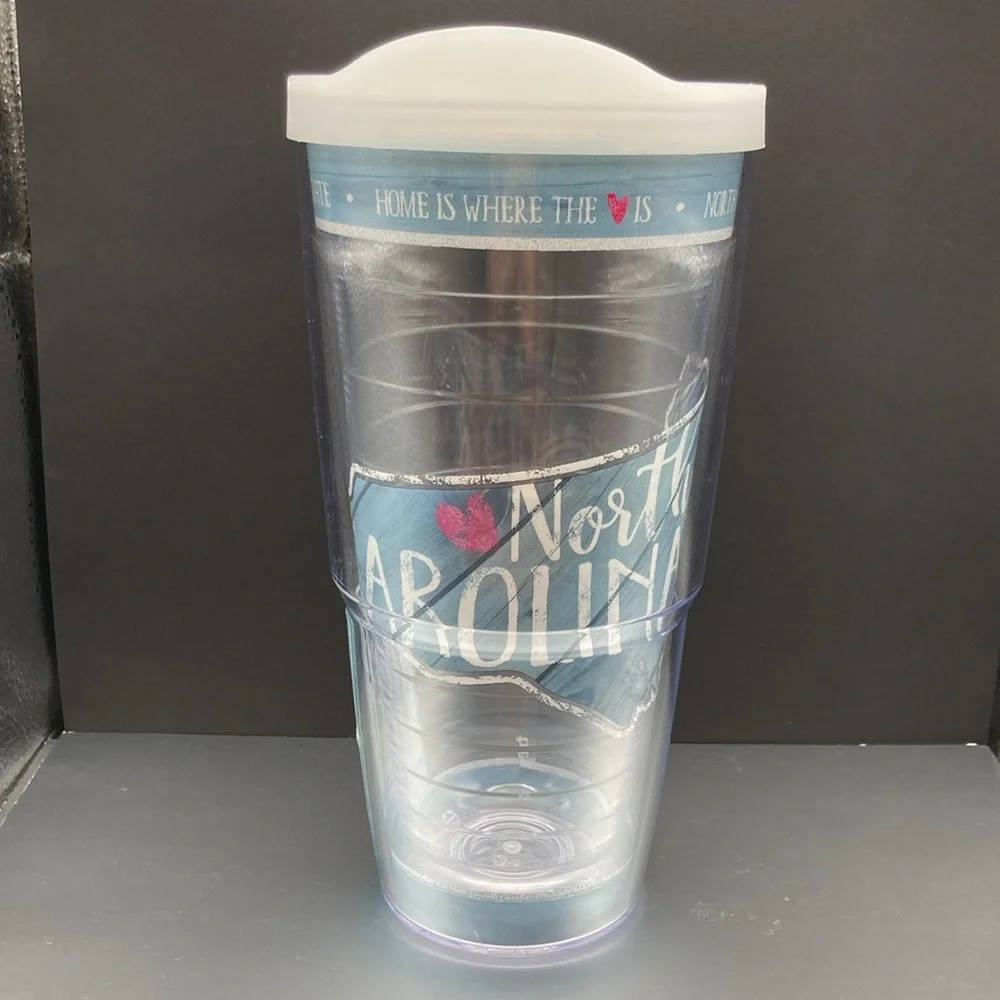 Tervis North Carolina Tar Heel‎ State Insulated Tumbler with Lid 24oz Blue